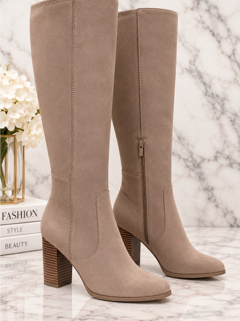 Style & Co
Women's Addyy Knee High Wide Calf Dress Boots Macy's Exclusive